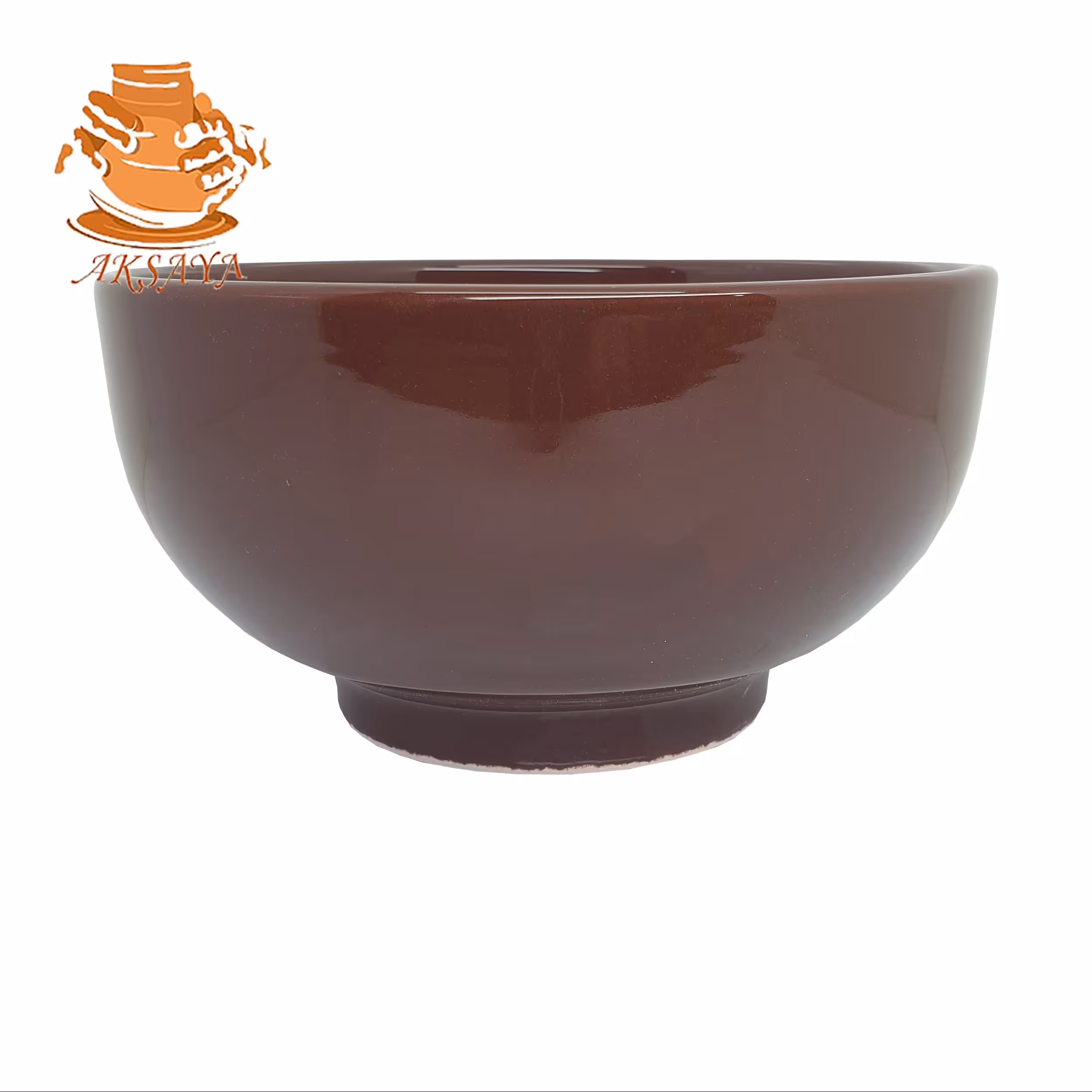 کاسه آبگوشت خوری مدل الماس(قهوه ای)