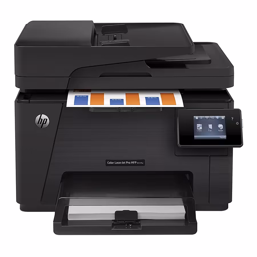 قیمت و خرید پرینتر رنگی 4 کاره لیزری اچ پی مدل LaserJet Pro MFP M177fw | یاس ارتباط