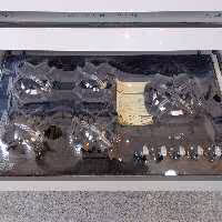 اجاق گاز صفحه ای رومیزی مدل پروانه 574