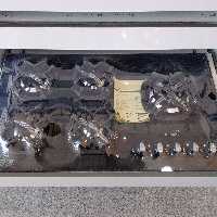 اجاق گاز صفحه ای رومیزی مدل پروانه 574