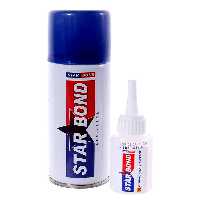 خرید چسب 123 استار باند سایز بزرگ مدل STAR BOND ACTIVATOR حجم 400 میلی لیتر
