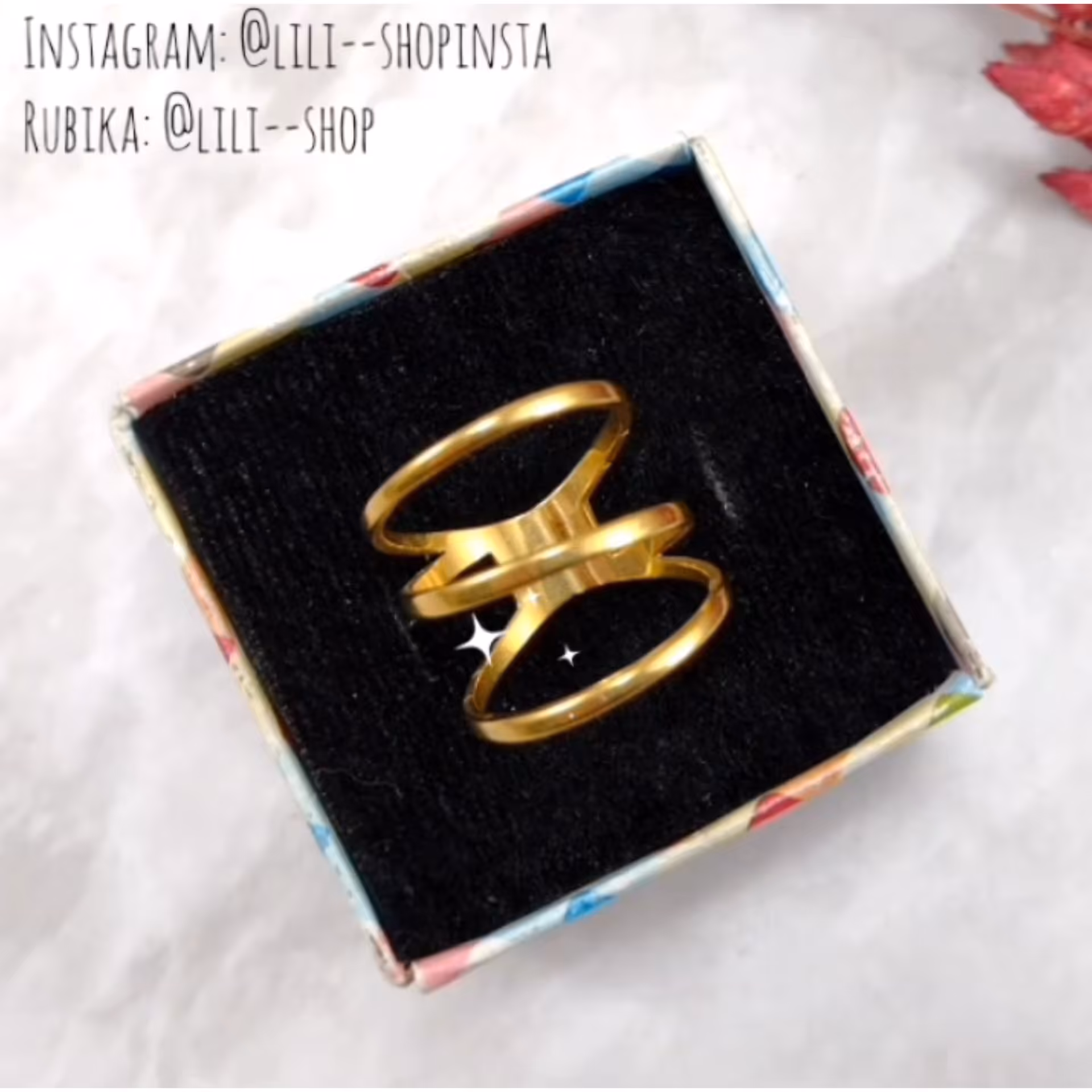 انگشتر فشن مارپیچ (رنگ ثابت)