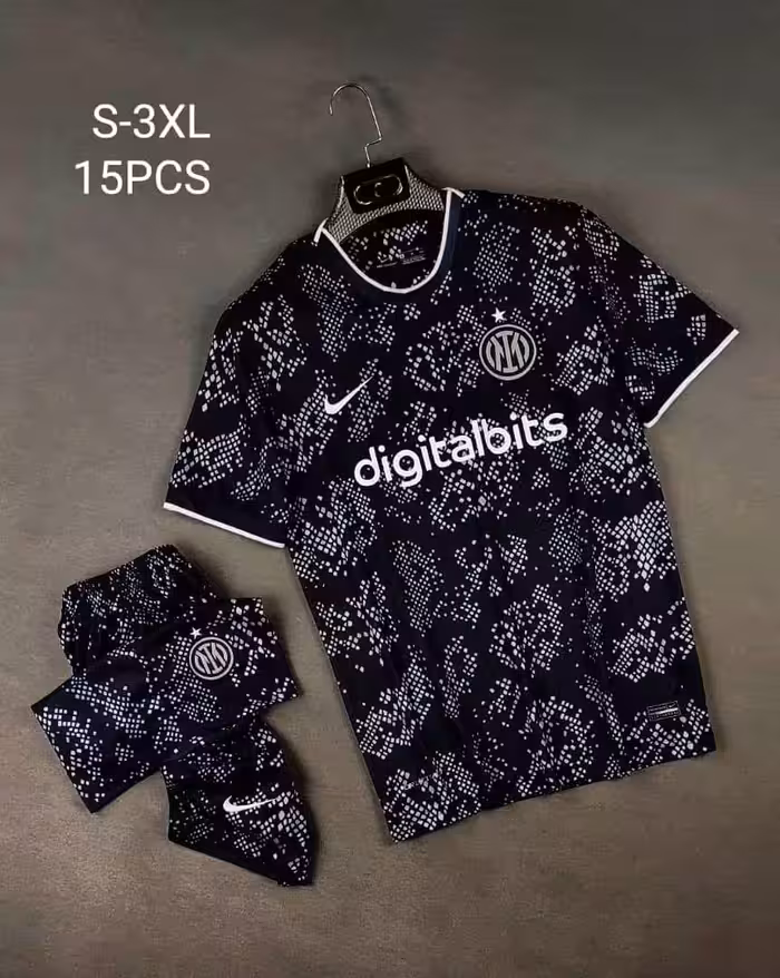 کیت اینتر میلان کانسپت پوست ماری (پیراهن شورت) ورژن هواداری 2022-2023