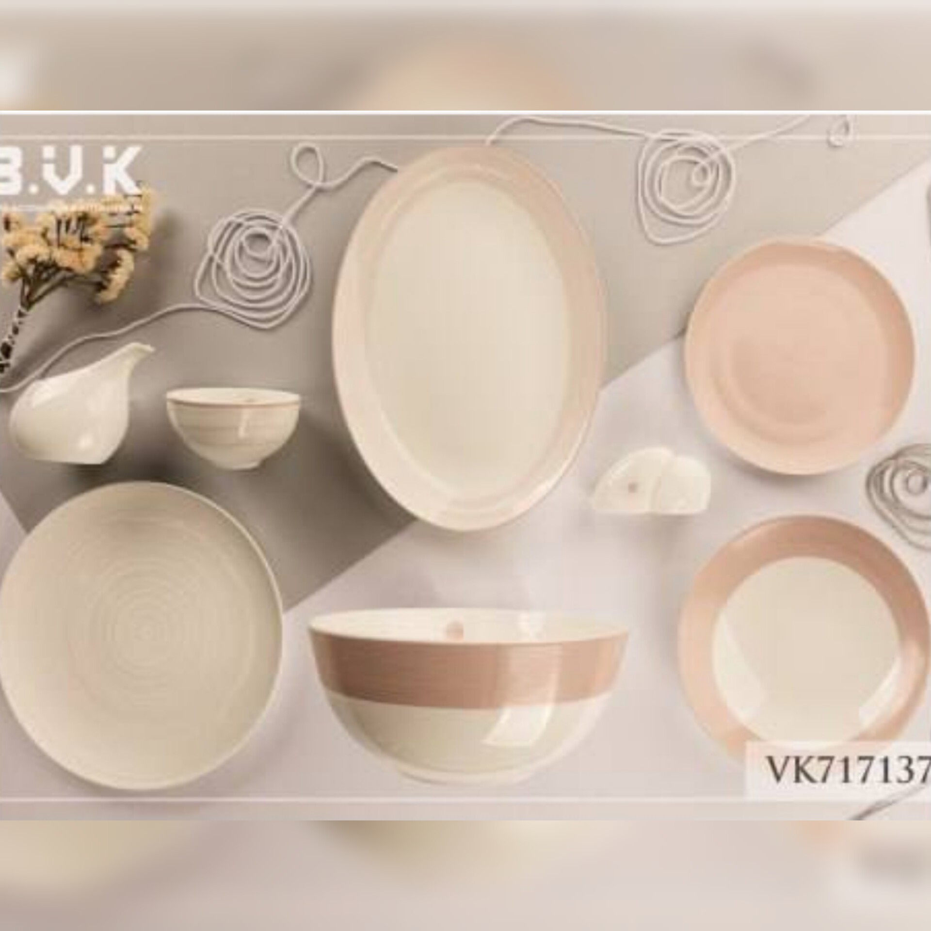 سرویس چینی 6 نفره کد 717137