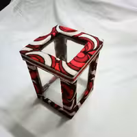 جعبه کادو طلقی ،  مخمل  طرحدار  ، مناسب هدیه  عروس و داماد ،تولد و ولنتاین ، کیفیت عالی ، موجود هست آماده فروش 