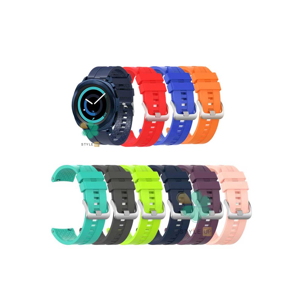 بند سیلیکونی ساعت سامسونگ Samsung Gear Sport مدل Wild