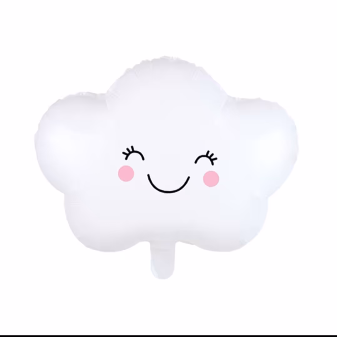 بادکنک فویلی ابر  خندان 