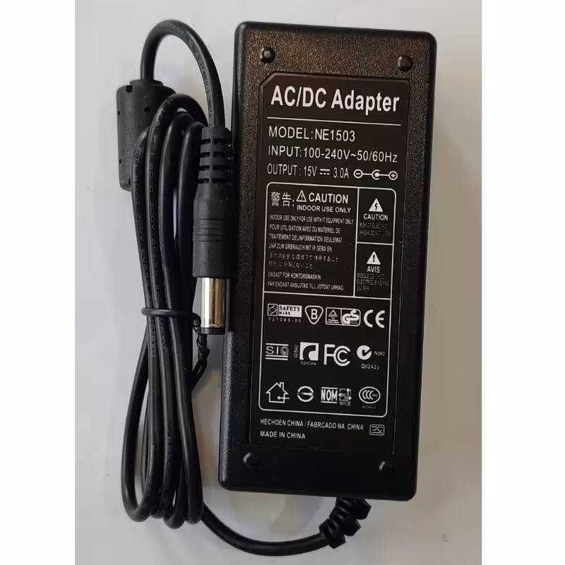 آداپتور سوئیچینگ 15 ولت 3 آمپر 