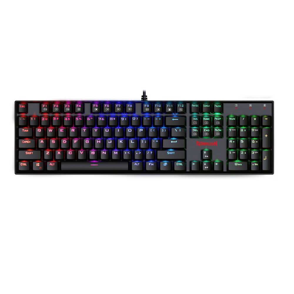 کیبورد گیمینگ ردراگون Redragon K551 Mitra RGB Blue Switch