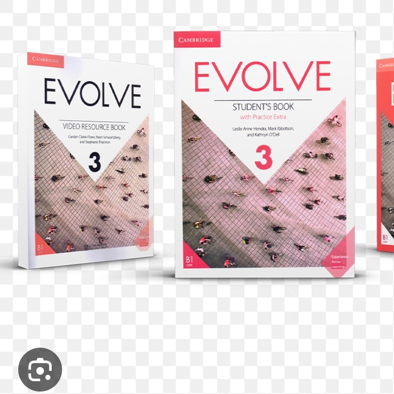 کتاب evolve 3 به همراه ورک بوک چاپ جدید