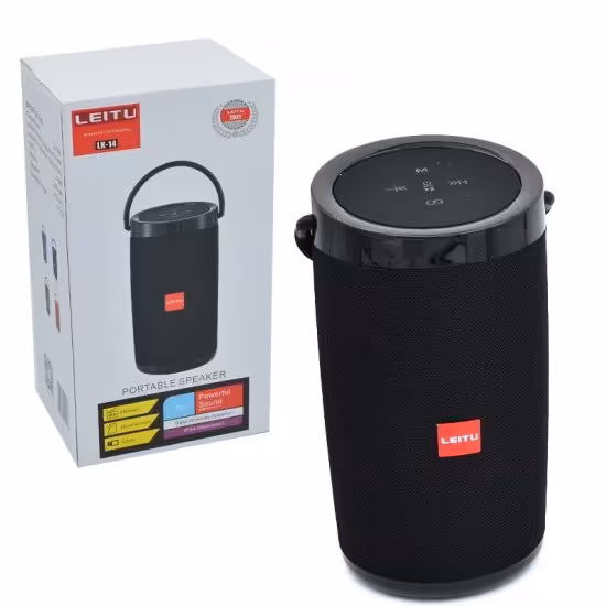 اسپیکر بلوتوث رم و فلش خور لیتو (LEITU) مدل LK-14

