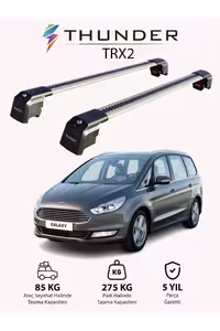 نوار محافظ خودرو خاکستری FORD GALAXY 2016 TRX2 CARRIER LOCKED SEARCH CABER SEALING CAILING BAR GREY Thunder