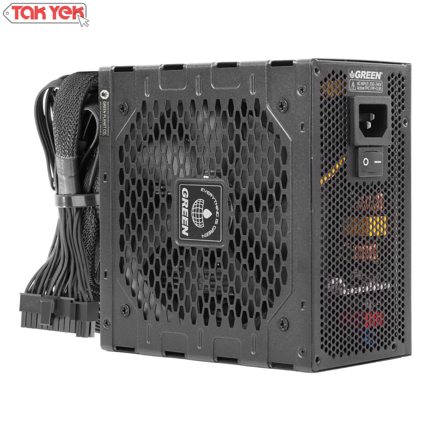 منبع تغذيه کامپيوتر گرين GREEN GP700A-GED