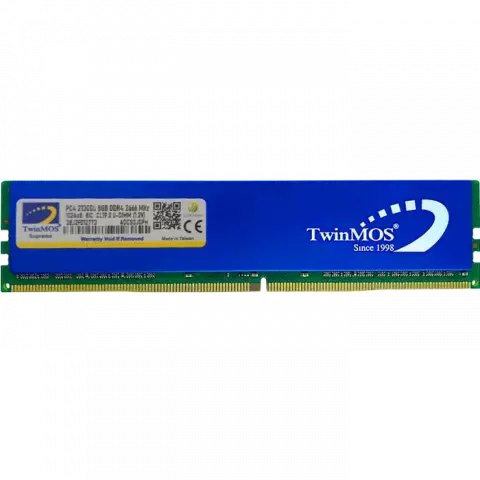 رم دسکتاپ (8GB*1) 8 گیگابایت TwinMOS DDR4 2666(2400)MHz