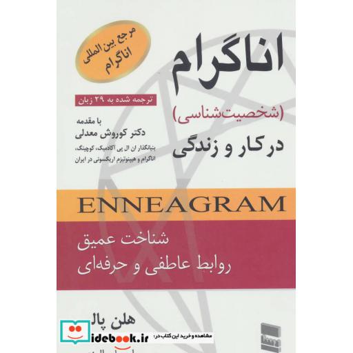 کتاب اناگرام در کار و زندگی (شخصیت شناسی) اثر هلن پالمر
