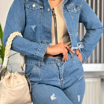 کراپ جین ضخیم اصل