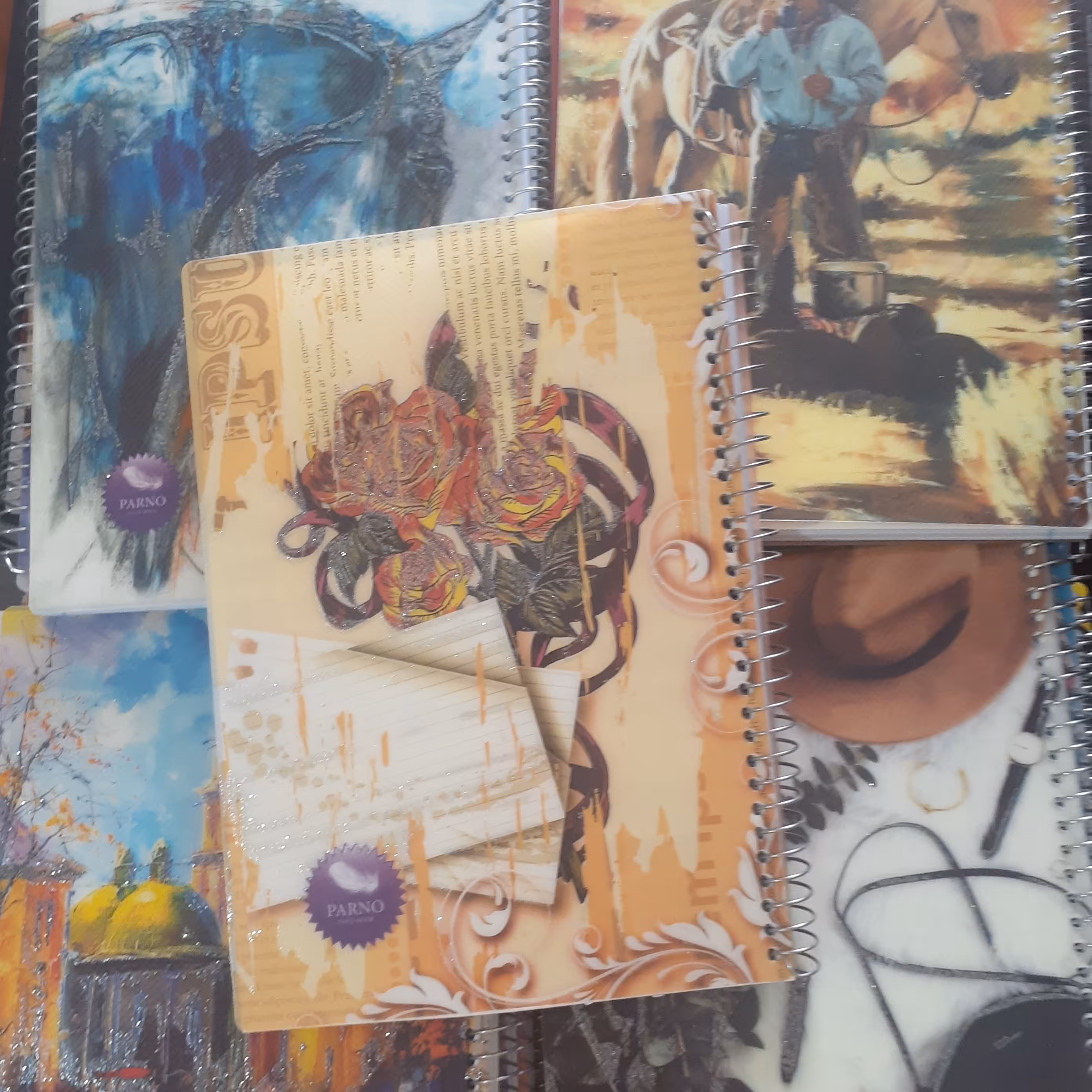 دفتر فنری 100برگ پرنو محصول با کیفیت ایرانی ورق 70گرم