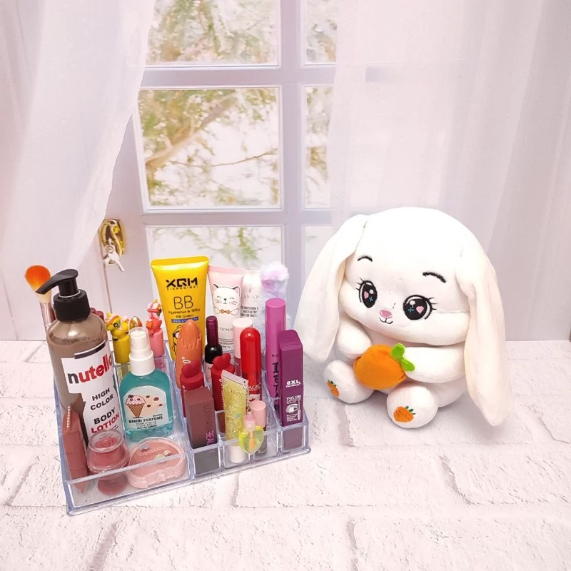 استند لوازم آرایشی کریستالی