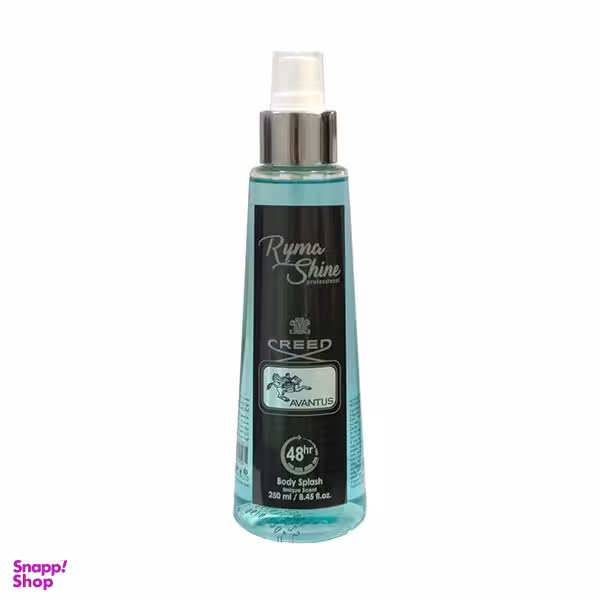 بادی‌ اسپلش زنانه ریما شاین (Ryma Shine) مدل Aventus حجم 250 میلی‌‌لیتر