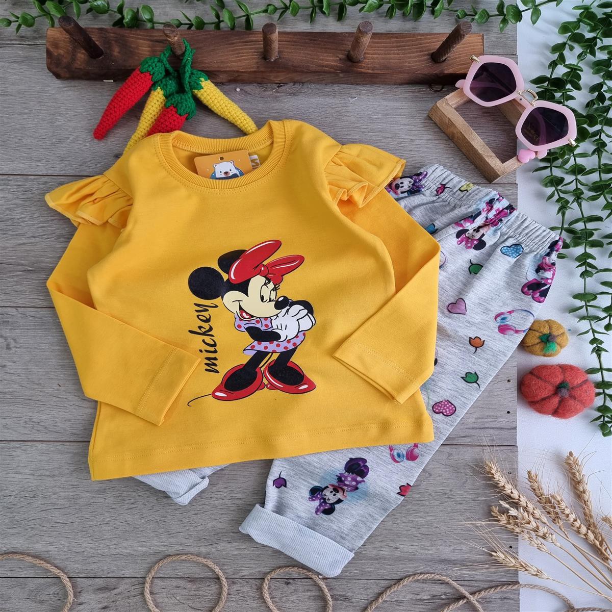 بلوز شلوار دخترانه ارسال رایگان سایز ( 40 و 45 و 50 ) لباس ست بچه گانه
