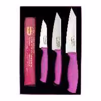 ست کارد آشپزخانه  استیل چهار پارچه ثمین دست زنجان