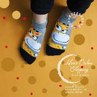 جوراب زرافه مچی نخ پنبه فری سایز 35-41