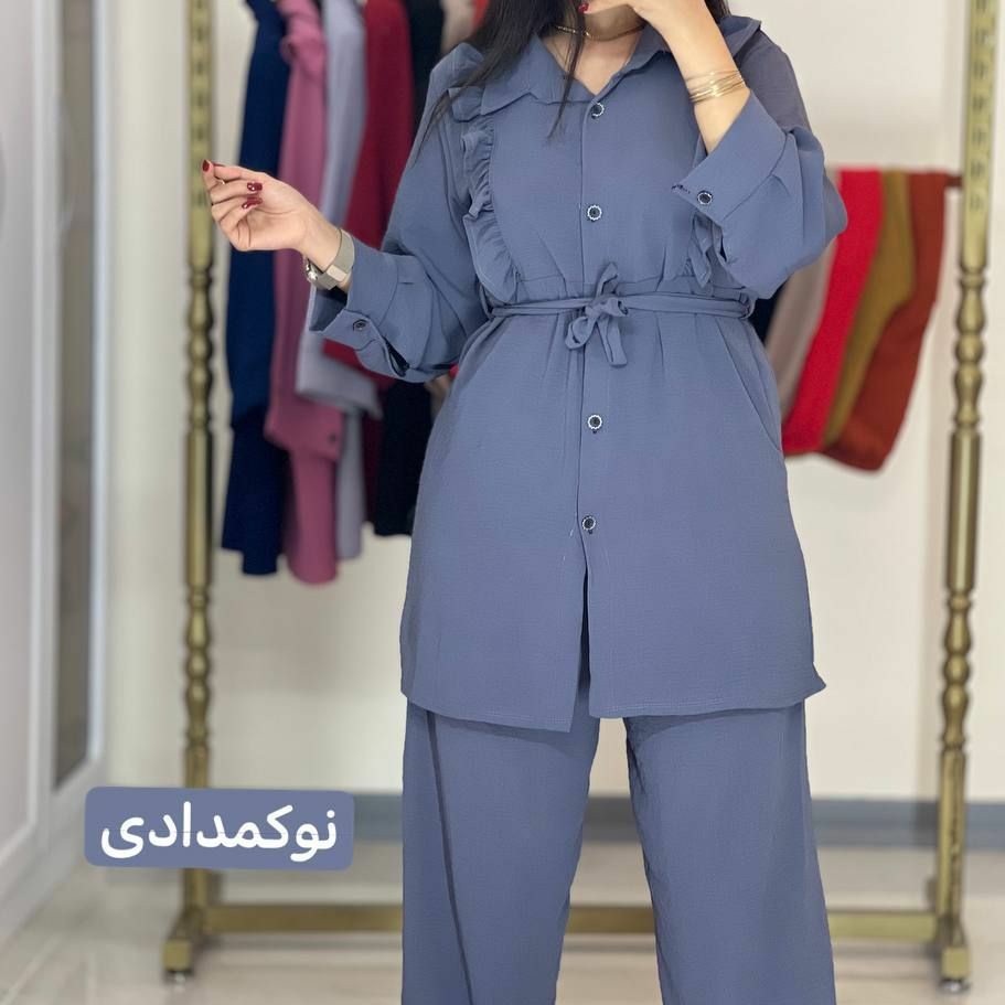 ست مانتو شلوار مرجانه
