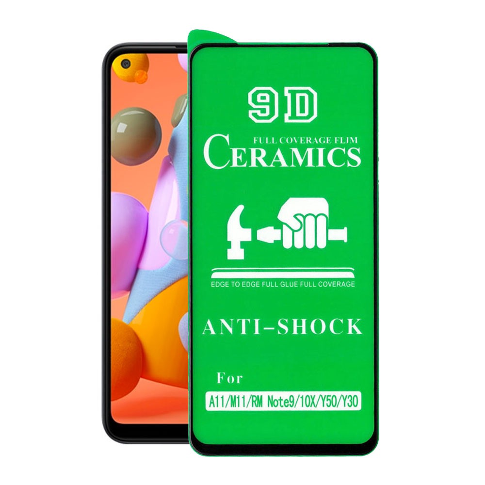 محافظ صفحه نمایش سرامیکی شفاف مناسب برای گوشی موبایل A11/M11/Redmi Note 9/Note 9T/Y30/Y50/10X/Nova 7 5G/Nova 7SE