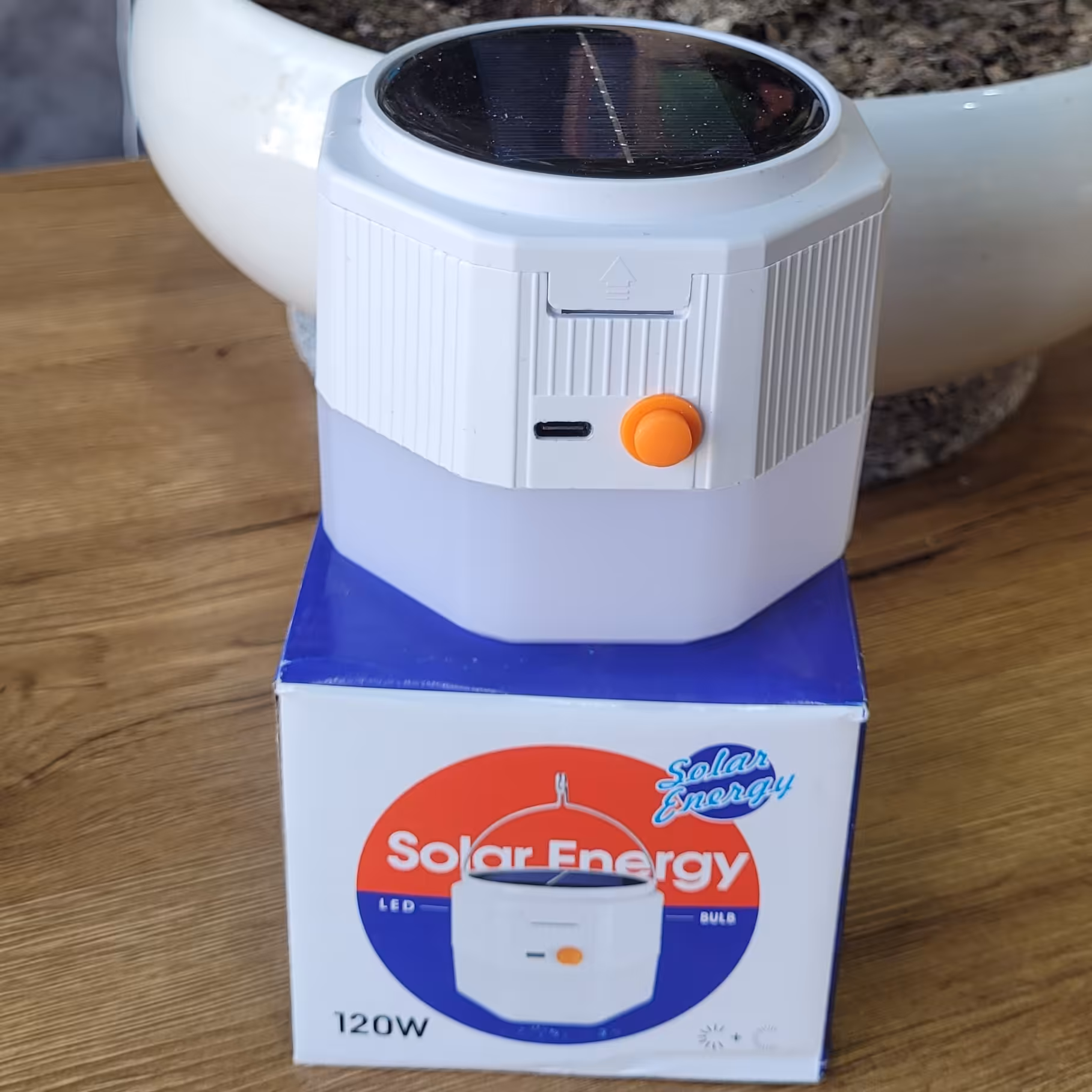 چراغ شارژری مسافرتی 