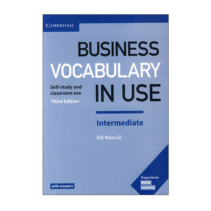 کتاب Business Vocabulary In Use Intermediate 3rd اثر Bill Mascull انتشارات دانشگاه کمبریج