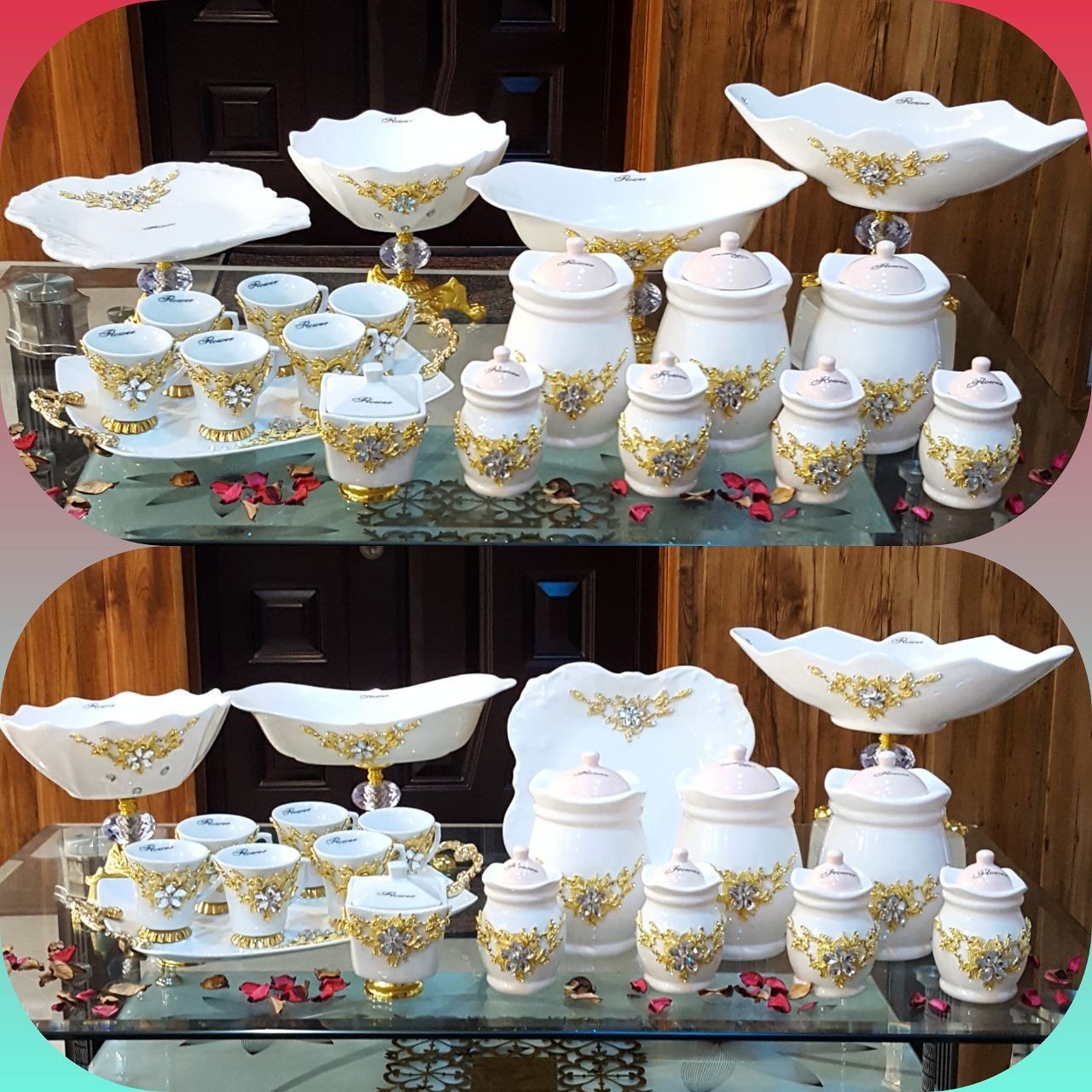 سرویس پذیرایی 18 تکه طرح  دیاموند