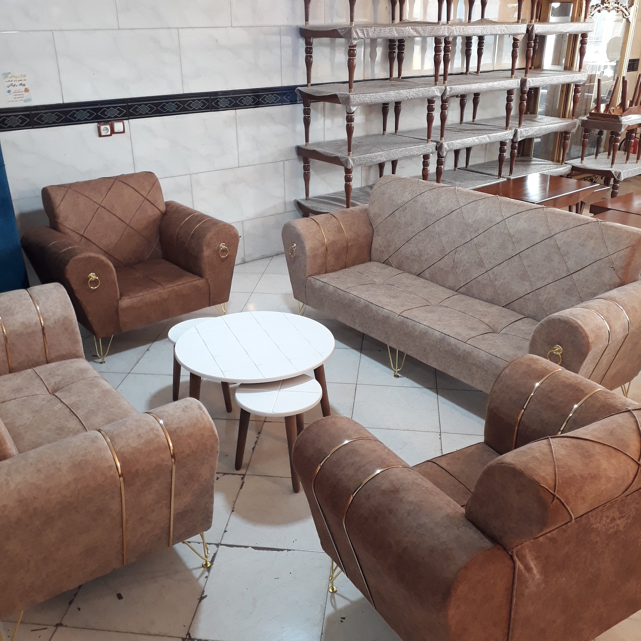 مبل راحتی اسکارلت یاشیل
