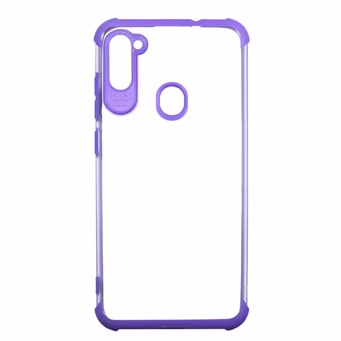 کاور شفاف دور رنگی برای موبایل سامسونگ  Galaxy A11
