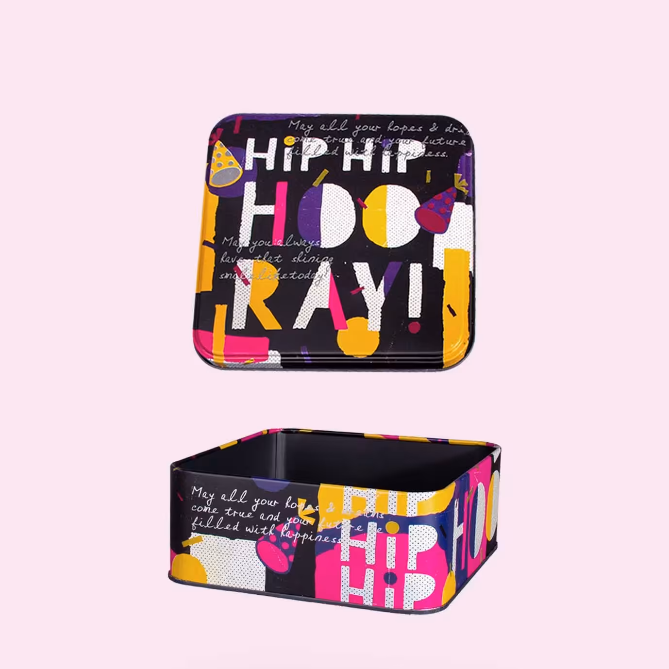 جعبه هدیه مریخ شانزده طرح Hip Hip