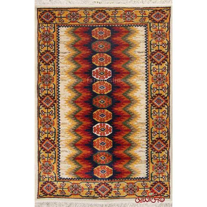 فرش ماشینی ساوین طرح پریناز کرم