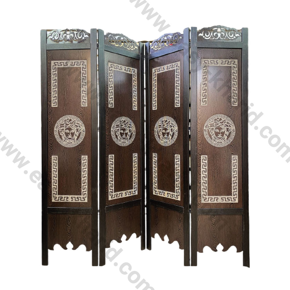 پاراوان چوبی حک لیزری کد 1061