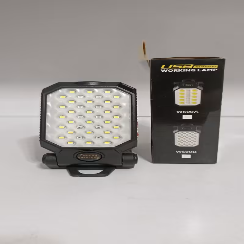 چراغ کمپینگ مدل W598B

 چراغ قوه دار و چند حالته دارای دارای حالت پلیس