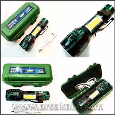 چراغ قوه دستی چریکی USB