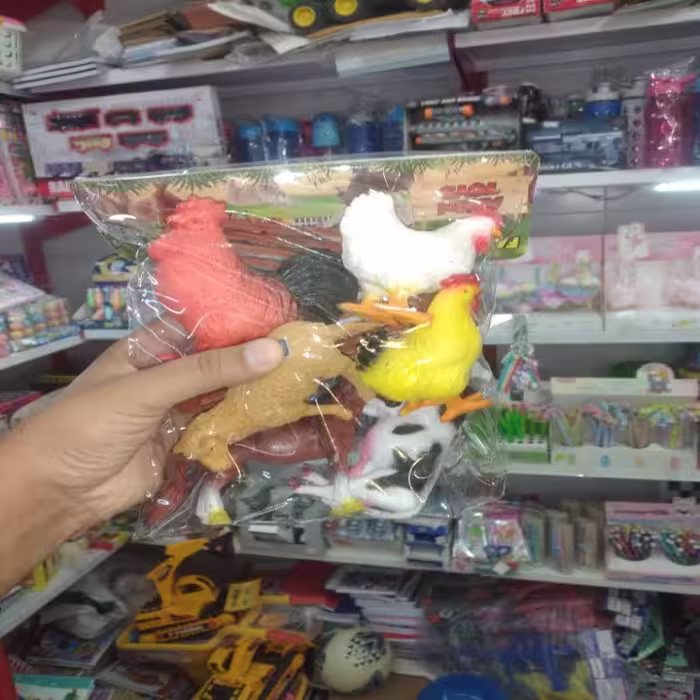 اسباب بازی ست حیوانات مزرعه خارجی