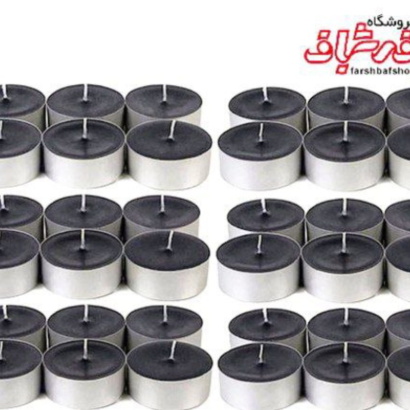 شمع وارمر مشکی 100 تایی