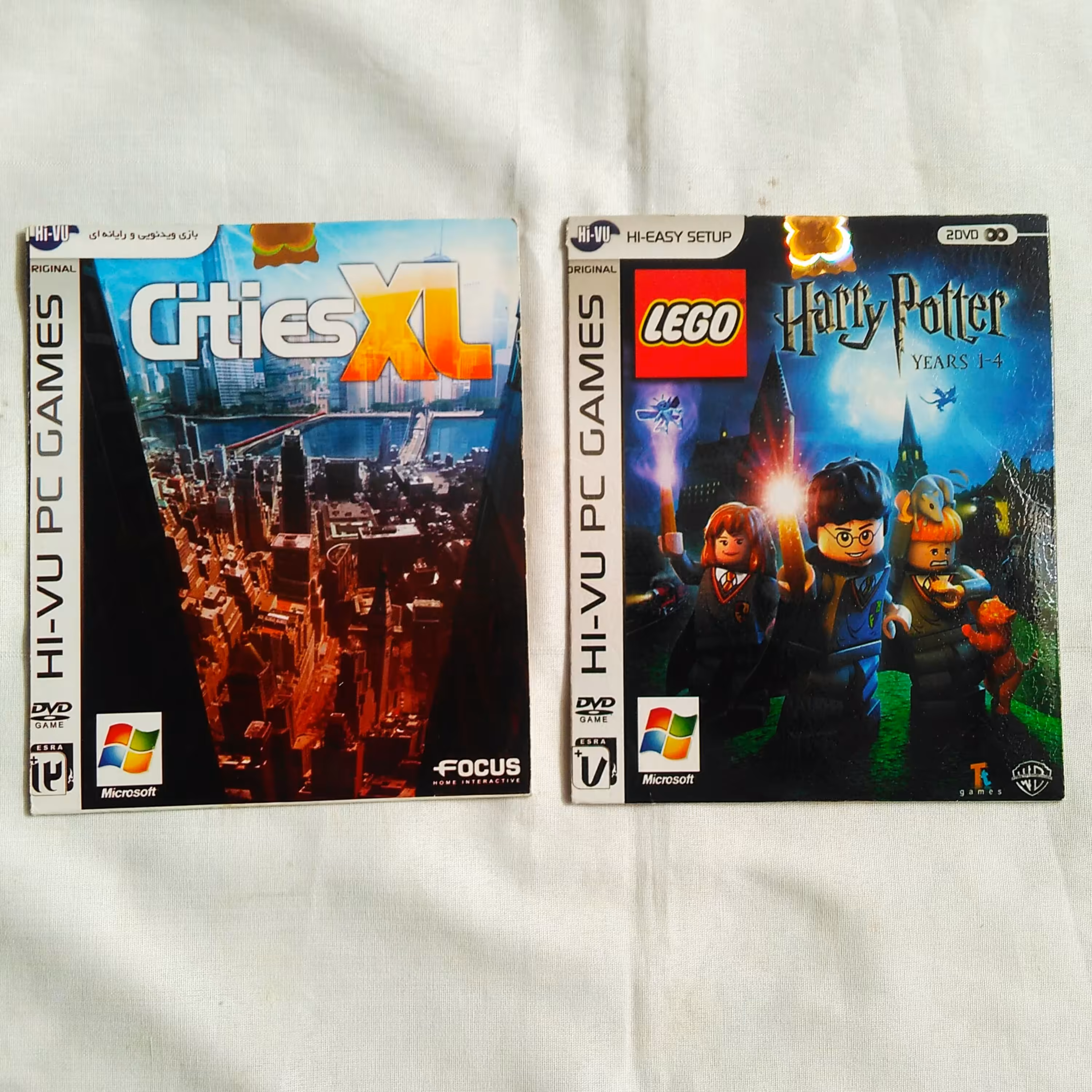 پک دو بازی کامپیوتری LEGO Harry Potter  ،  Cities XL 2012