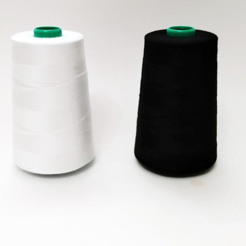 دوک خیاطی سفید و مشکی