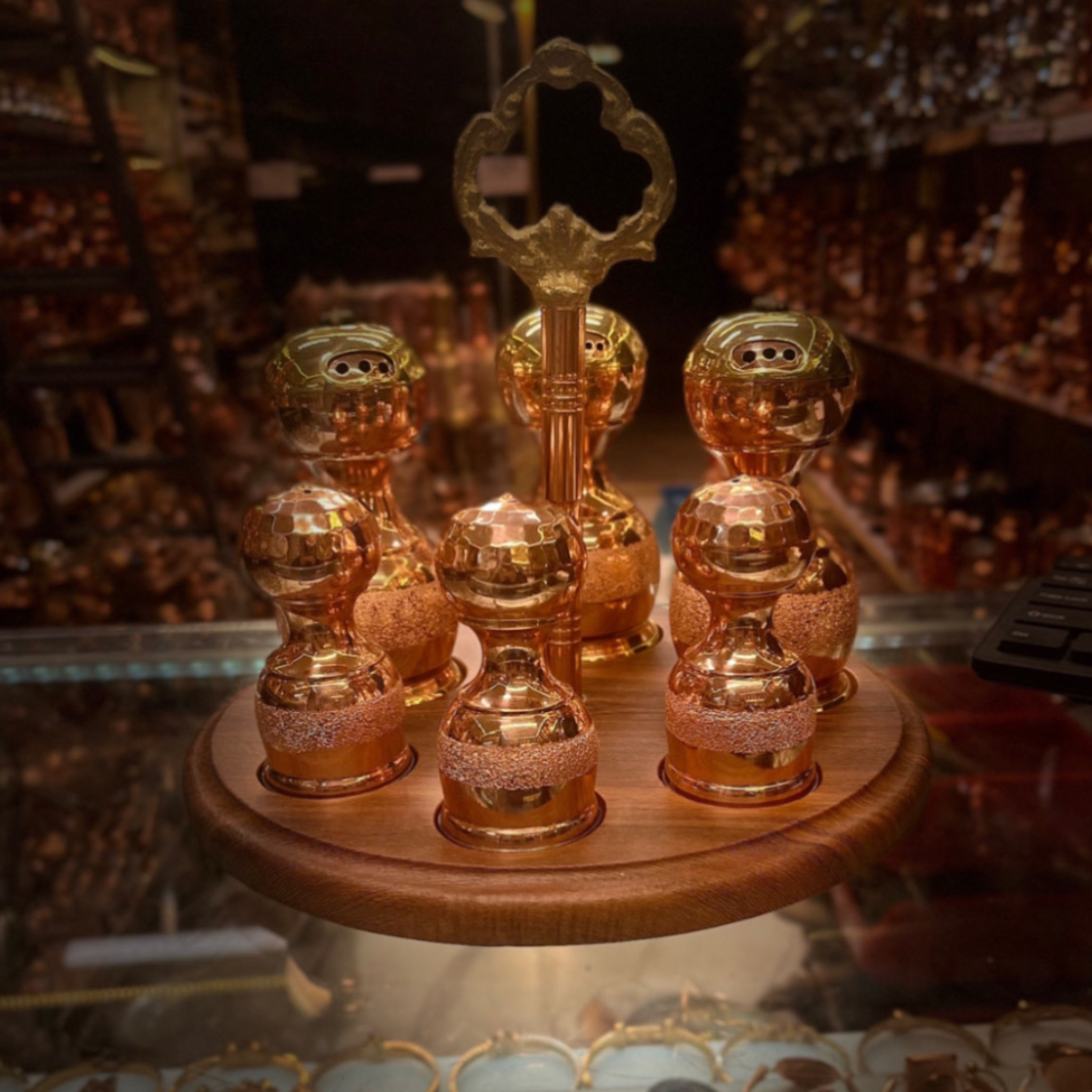 جاادویه و نمکدان مسی