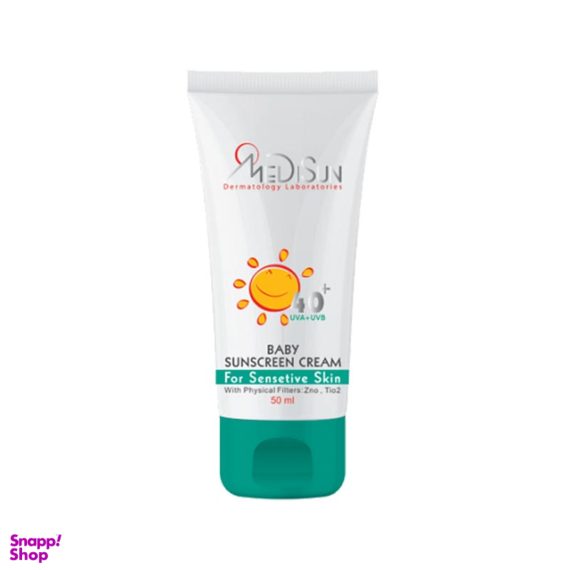 ضد آفتاب SPF40 کودکان مدیسان (Medisun) حجم 50 میلیلیتر