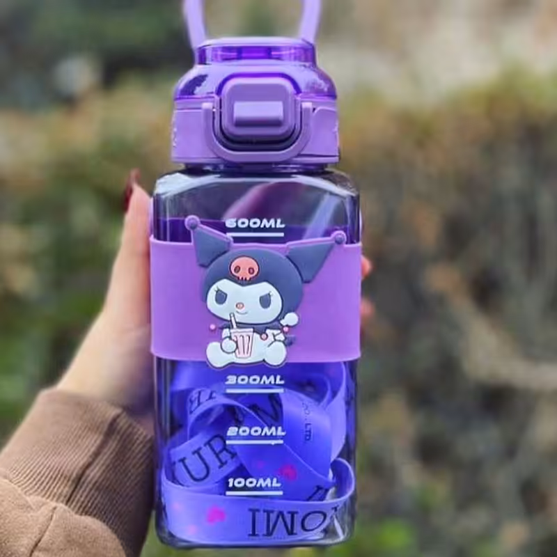 قمقمه نی دار طرح کرومی کتابی سایز متوسط کد 212293