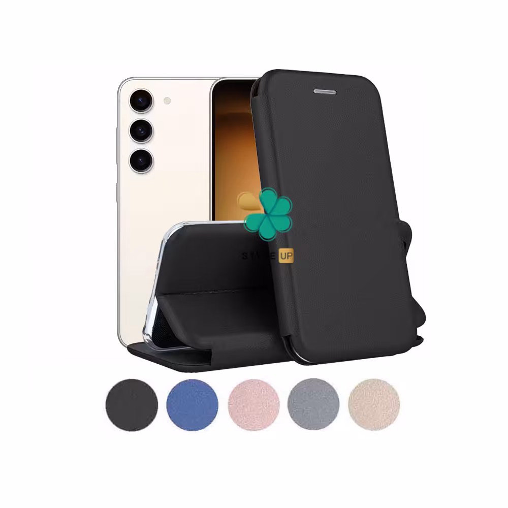 کیف گوشی چرمی کلاسوری مناسب سامسونگ Galaxy S23 Plus