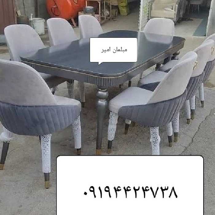 میز ناهارخوری مدل چستر  دارای رنگ‌بندی بسیار به انتخاب مشتری عزیز 