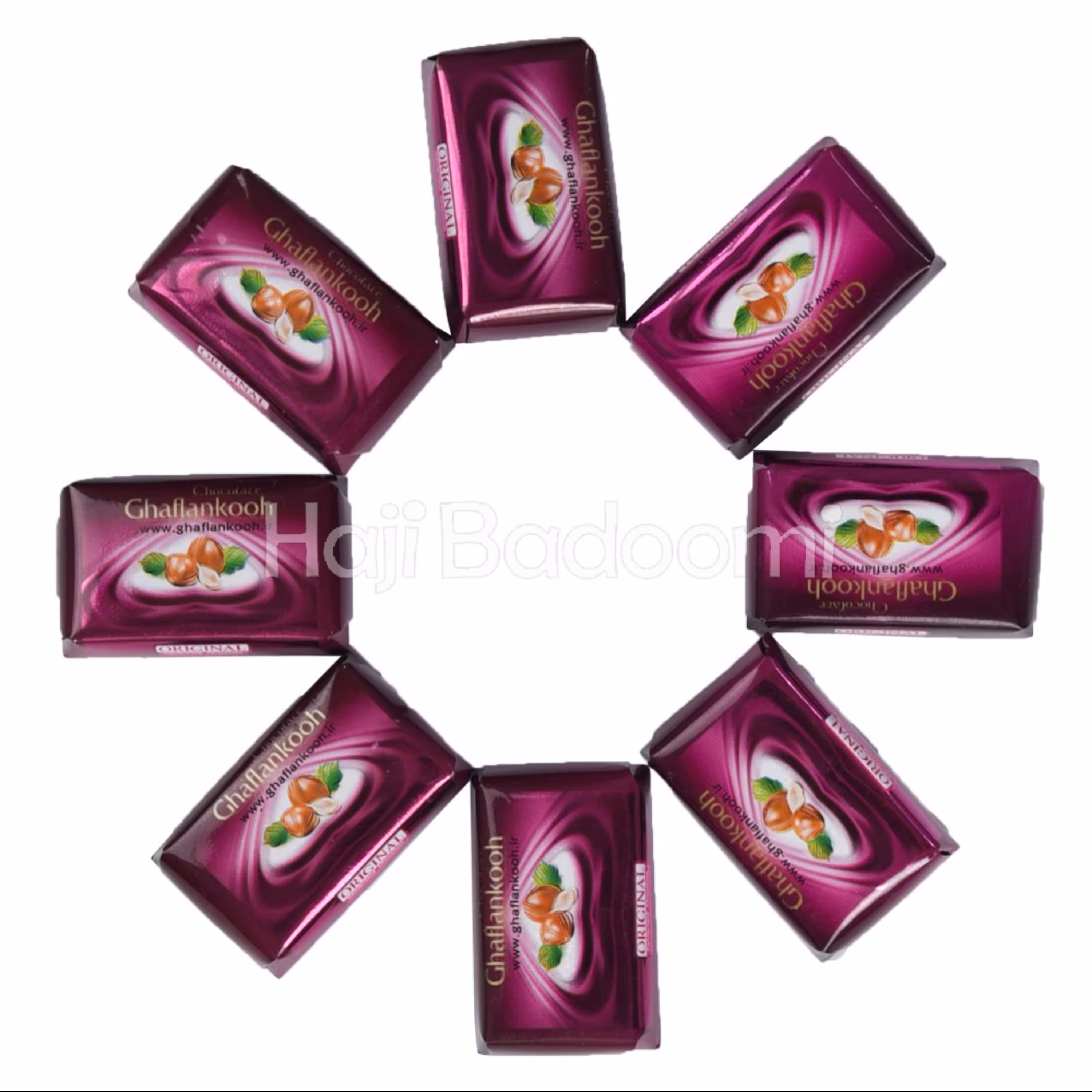 شکلات فندقی قافلانکوه 200 گرمی غرفه آجیل خشکبار مهران