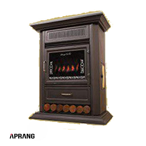 شومینه گازسوز شارق توس مدل هیوا 140 - نوک مدادی