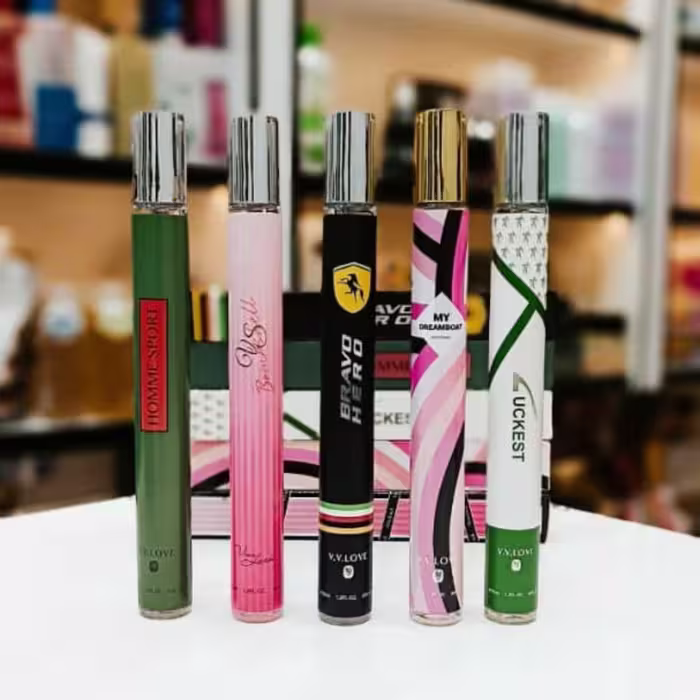 عطر قلمی،  پک  6 عددی عطر قلمی جیبی،  فروش عمده 